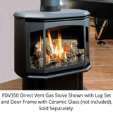 Kingsman FDV350 27" Freestanding Direct Vent Gas Stove FDV350NE
