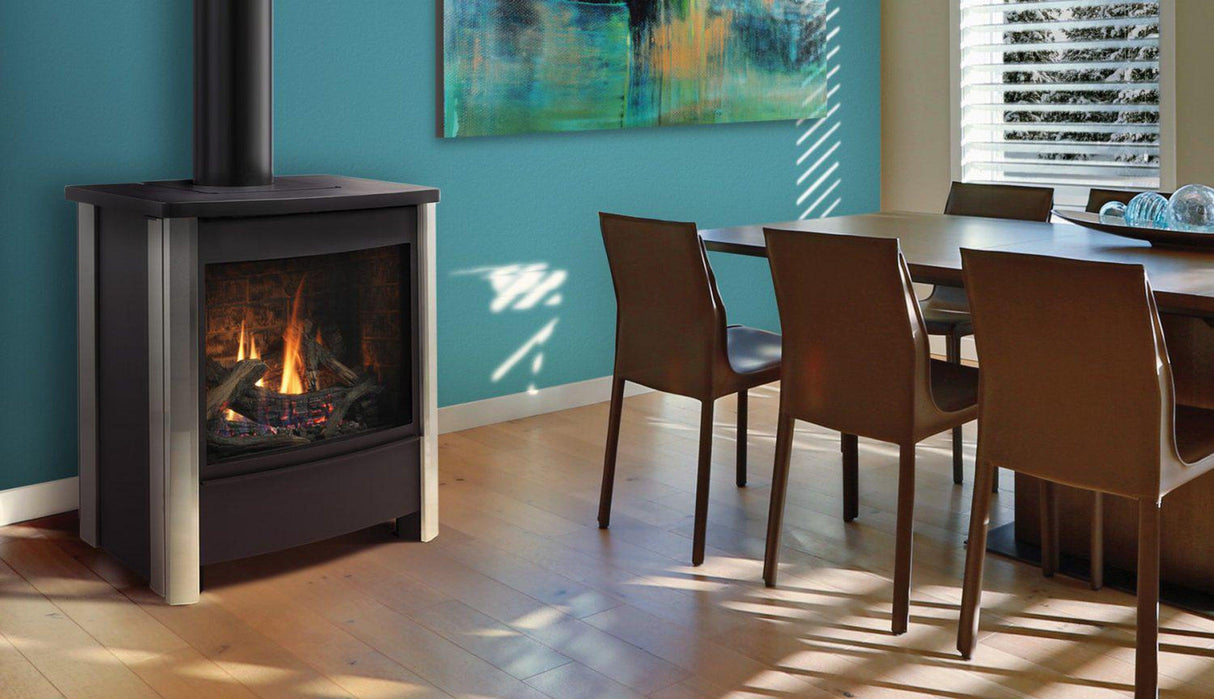 Kingsman FDV451 27" Freestanding Direct Vent Gas Stove FDV451LPE2