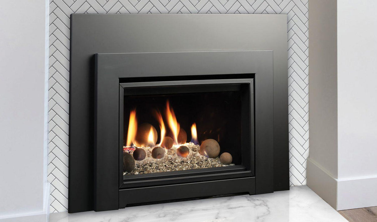 Kingsman IDV24 24" Millivolt Natural Gas Direct Vent Fireplace Insert IDV24N
