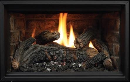 Kingsman IDV24 24" Millivolt Natural Gas Direct Vent Fireplace Insert IDV24N