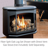 Kingsman LOGF35 Fiber Split Oak Log Set for IDV34 Insert and FDV350/FVF350 Gas Stoves