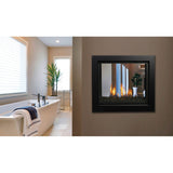 Kingsman MCVST42H 43" Millivolt Propane Direct Vent See-Through Fireplace MCVST42LPH