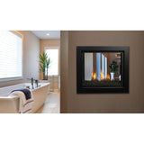 Kingsman MCVST42H 43" Zero Clearance Direct Vent See-Through Gas Fireplace