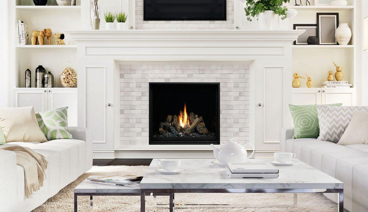 Kingsman ZCV34H 33" Zero Clearance Intermittent Pilot Control Propane Direct Vent Fireplace