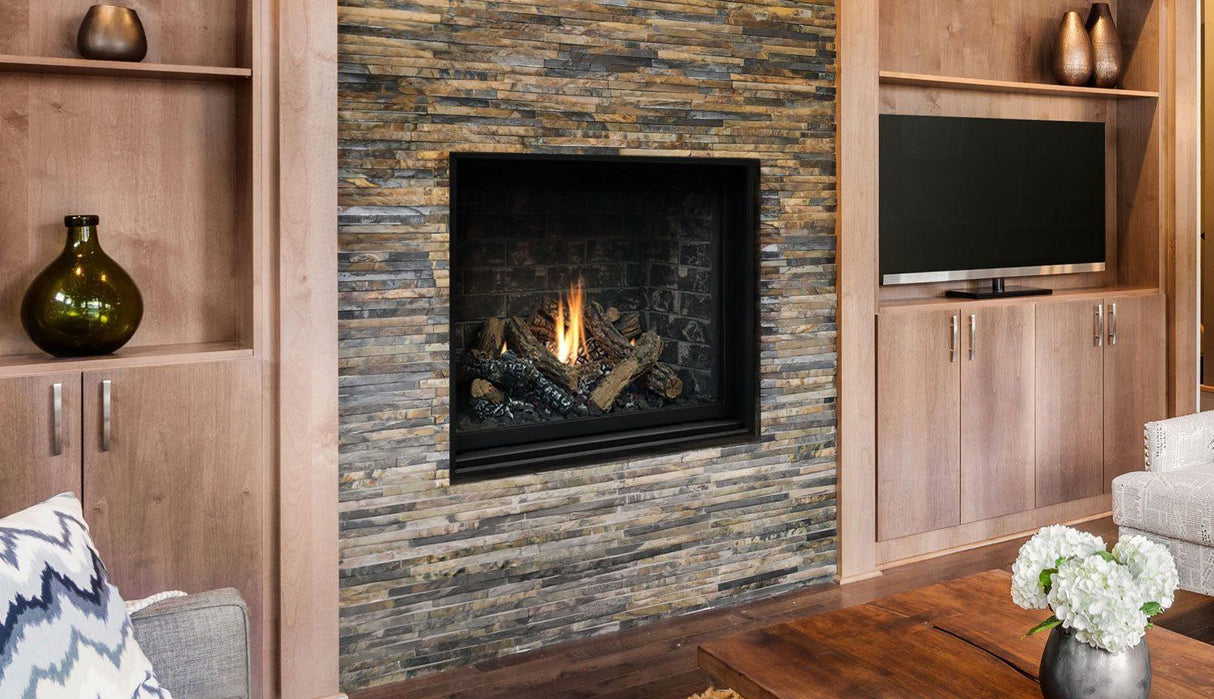 Kingsman ZCV34H 33" Zero Clearance Intermittent Pilot Control Propane Direct Vent Fireplace