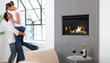 Kingsman ZCV3622 36" Zero Clearance Millivolt Control, Propane Gas Direct Vent Fireplace