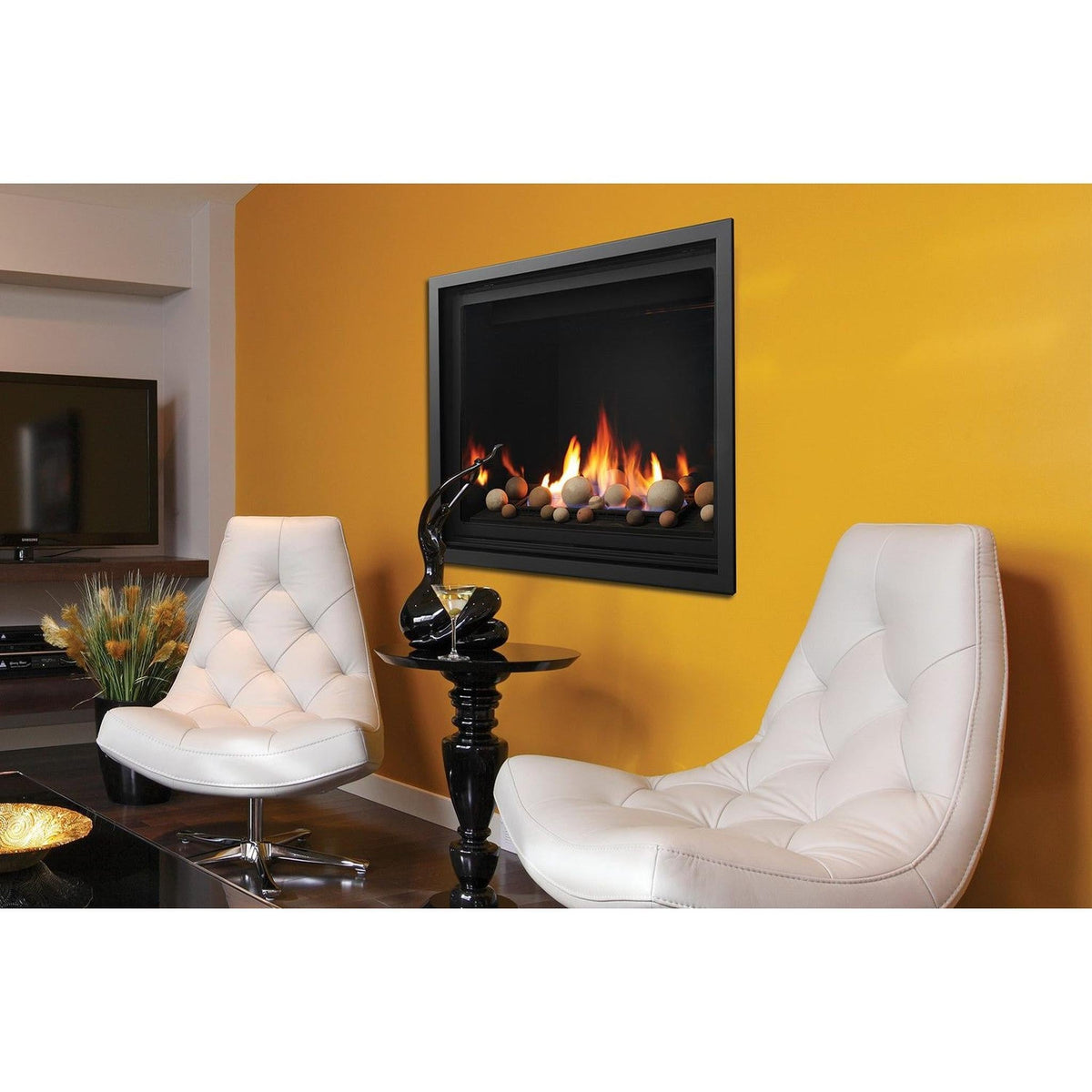 Kingsman ZCV39 39" Zero Clearance Direct Vent Gas Fireplace
