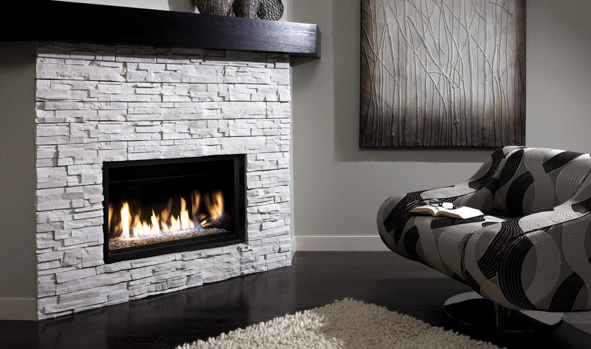 Kingsman ZCVRB3622 36" Propane Gas Direct Vent Linear Fireplace ZCVRB3622LP