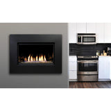 Kingsman ZCVRB3622 36" Millivolt Natural Gas Zero Clearance Direct Vent Linear Fireplace
