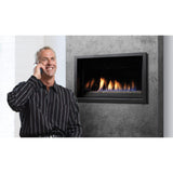 Kingsman ZCVRB3622 36" Millivolt Natural Gas Zero Clearance Direct Vent Linear Fireplace