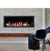 Kingsman ZCVRB47 47" Zero Clearance Millivolt Control Propane Direct Vent Linear Fireplace