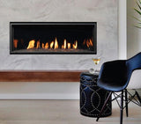Kingsman ZCVRB47 47" Zero Clearance Millivolt Control Propane Direct Vent Linear Fireplace