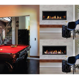 ZCVRB47 47" Natural Gas Direct Vent Linear Fireplace ZCVRB47N