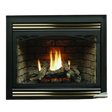 Kingsman HBZDV4224 42 Inch Zero Clearance Direct Vent Gas Fireplace in Millivolt Ignition Front View