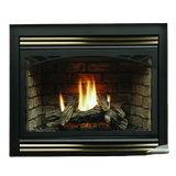 Kingsman HBZDV4224 42 Inch Zero Clearance Direct Vent Gas Fireplace in Millivolt Ignition Front View