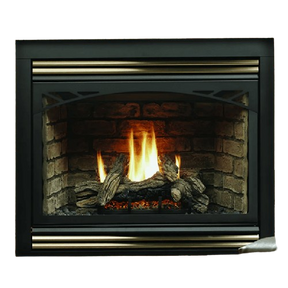 Kingsman HBZDV4224 42 Inch Zero Clearance Direct Vent Gas Fireplace in Millivolt Ignition Front View