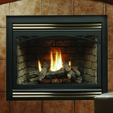 Kingsman HBZDV4224 42-Inch Zero Clearance Direct Vent Gas Fireplace with Millivolt Ignition
