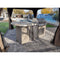 KoKoMo Grills Poly 7'6" BBQ Island with Octagon Bar on Three Sides and Built in BBQ Grill