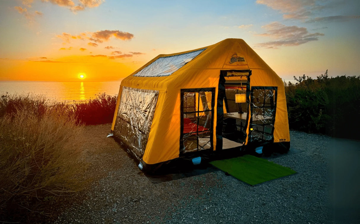 Sonmez Outdoor London 360 Discover Inflatable Tent with Digital Air Pump