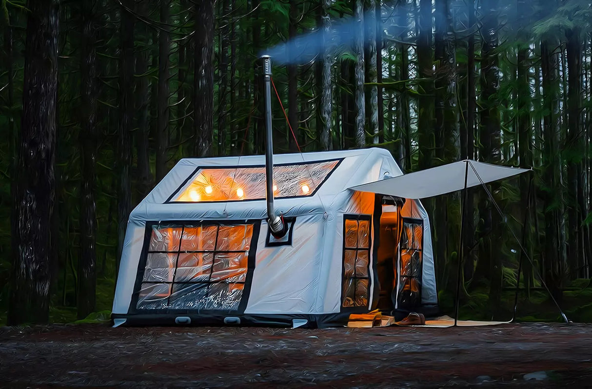 Sonmez Outdoor London 360 Discover Inflatable Tent with Digital Air Pump