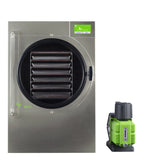 Harvest Right Large Home Pro Freeze Dryer with XL Premier Vacuum Pump, 6 Trays and Mylar Starter Kit in Stainless Steel