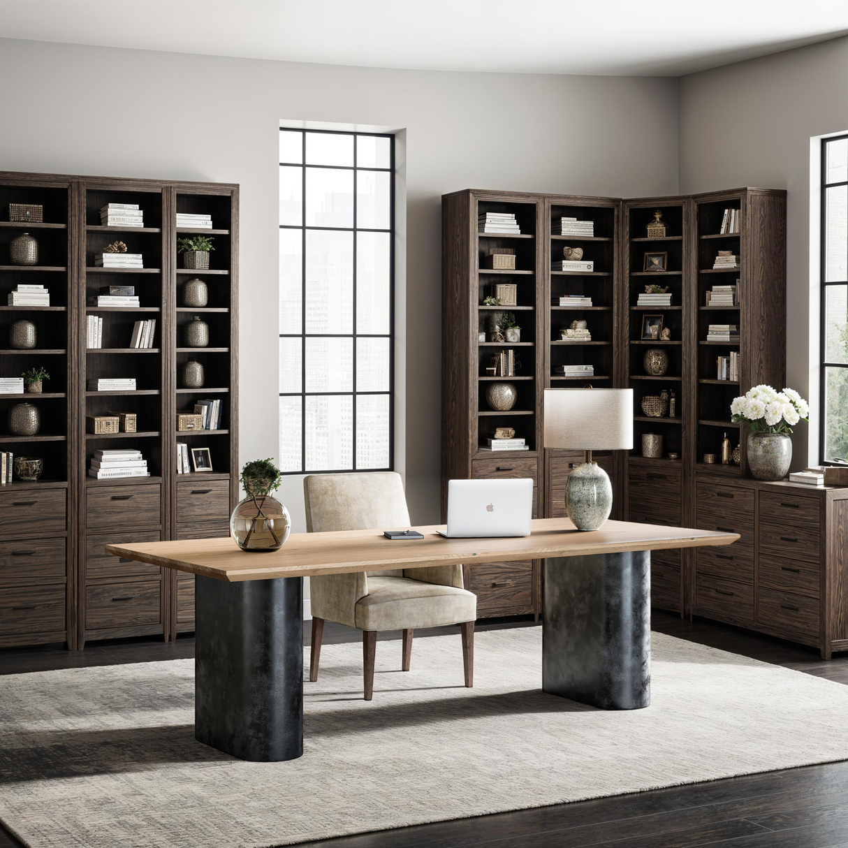 Carbon Designs The Lincoln Office Desk - Wood