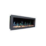 Litedeer 48" Latitude II Push-In Contemporary Smart Linear Vent-Free Built-In Electric Fireplace ZEF48X