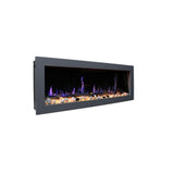Litedeer 48" Latitude II Push-In Contemporary Smart Linear Vent-Free Built-In Electric Fireplace ZEF48X