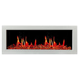 Litedeer Homes Gloria II 48" Smart Wall Mounted Electric Fireplace with App 5 Unique Flame ZEF48XAW
