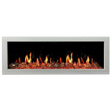Litedeer Homes Gloria II 48" Smart Wall Mounted Electric Fireplace with App 5 Unique Flame ZEF48XAW