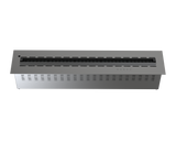 Litedeer Homes Mercury 50" Black Smart Control Water Vapor Electric Fireplace Cassette VEW50