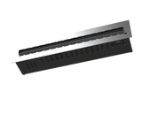 Litedeer Homes Mercury 60" Black Smart Control Water Vapor Electric Fireplace Cassette VEW60