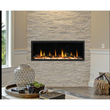 Litedeer Latitude 45" Smart Linear WiFi Enabled Vent-Free Built-In Electric Fireplace With Driftwood Log & River Rock ZEF45X