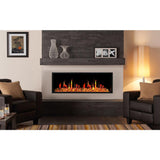 Litedeer Homes Latitude 45″ Ultra‑Slim Smart Built‑In Electric Fireplace ZEF45XA