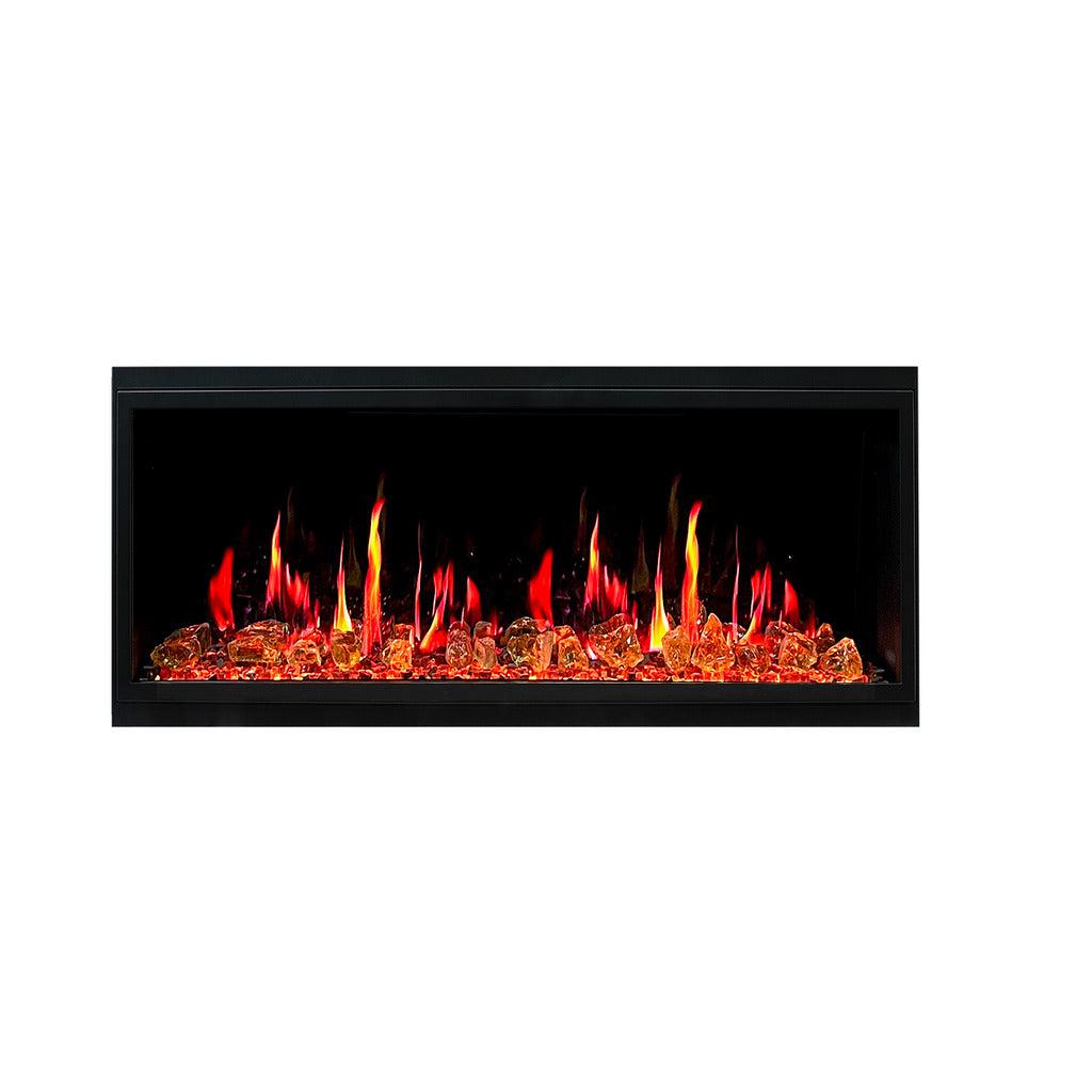 Litedeer Homes Latitude 45″ Ultra‑Slim Smart Built‑In Electric Fireplace ZEF45XA