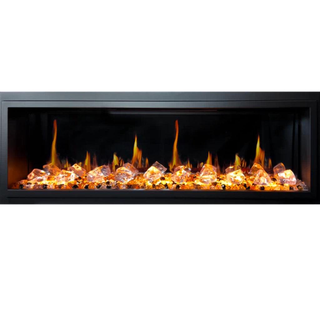 Litedeer Homes Latitude 45″ Smart Ultra‑Slim Built‑In Electric Fireplace ZEF45XC