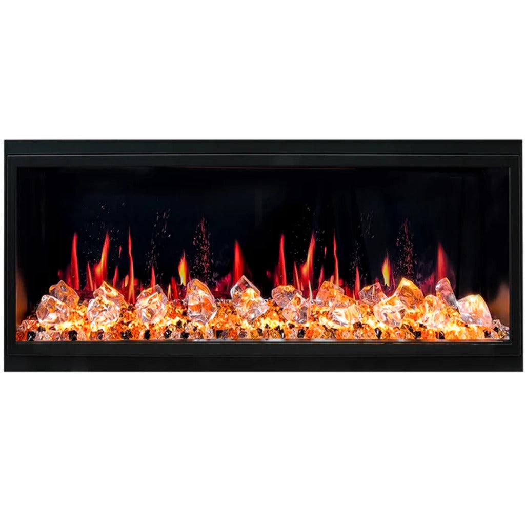Litedeer Homes Latitude 45″ Smart Ultra‑Slim Built‑In Electric Fireplace ZEF45XC