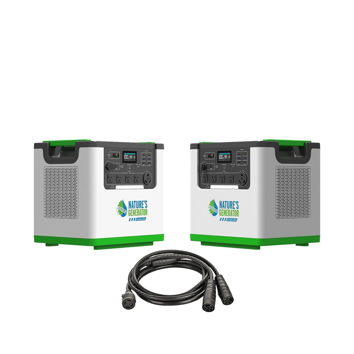 Nature's Generator Lithium 3600 + Power Pod