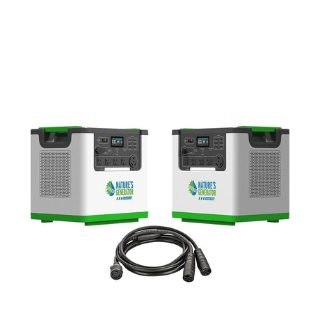 Nature's Generator Lithium 3600 + Power Pod