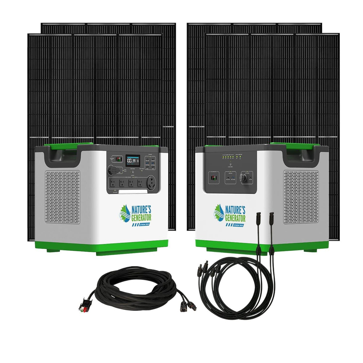 Lithium 3600 and 400W Folding Solar Panel