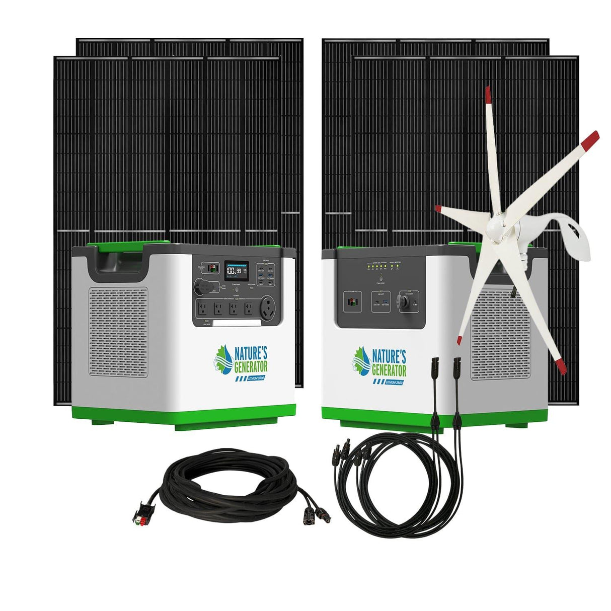 Nature's Generator Lithium 3600 Gold Pro WE System