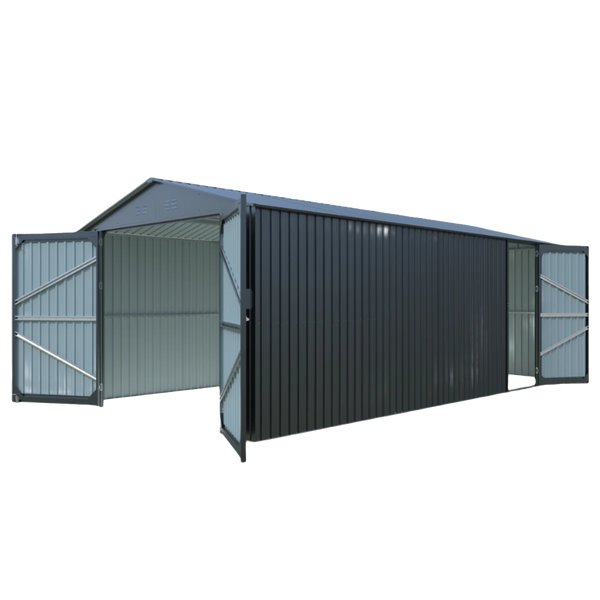 Chery Industrial 10'x20' Plus Upgraded Metal Garage Shed