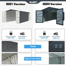 Chery Industrial 10'x20' Plus Upgraded Metal Garage Shed
