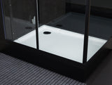 Maya Bath Platinum Lucca-L 47″ × 33″ × 88″ Steam Shower