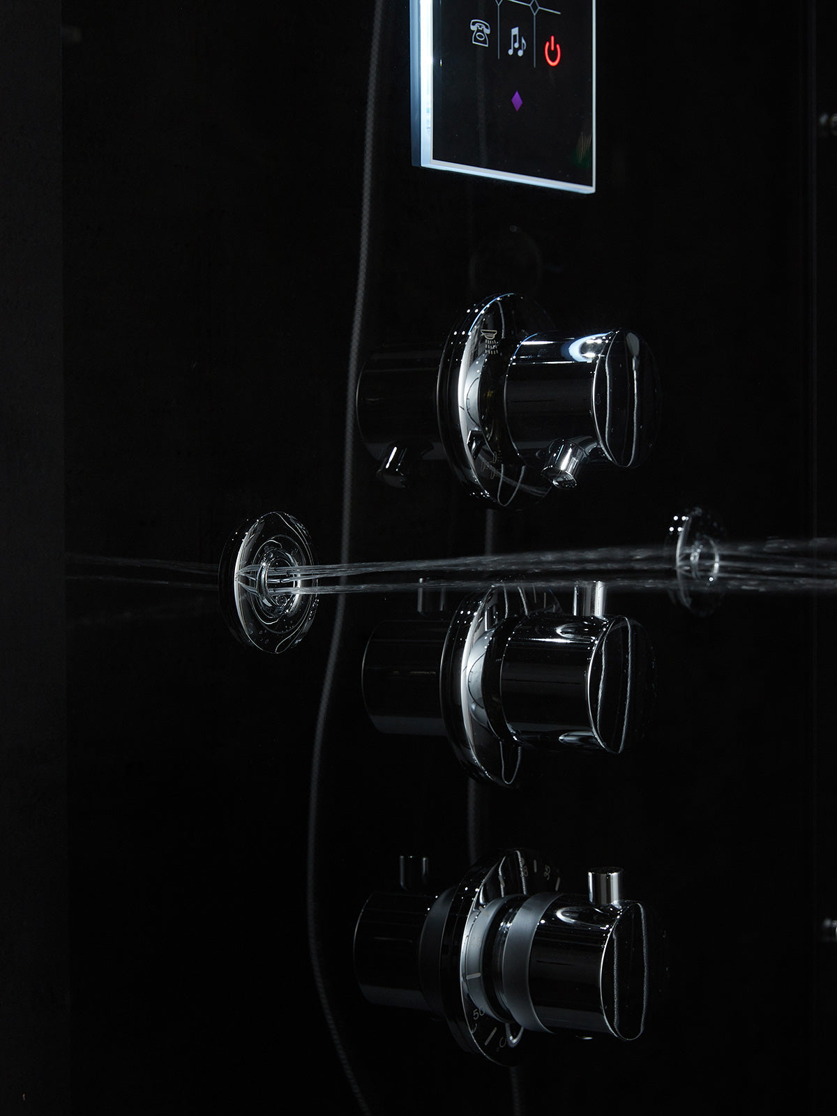 Maya Bath Platinum Lucca‑R 47″ × 33″ × 88″ Steam Shower