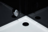 Maya Bath Platinum Lucca‑R 47″ × 33″ × 88″ Steam Shower