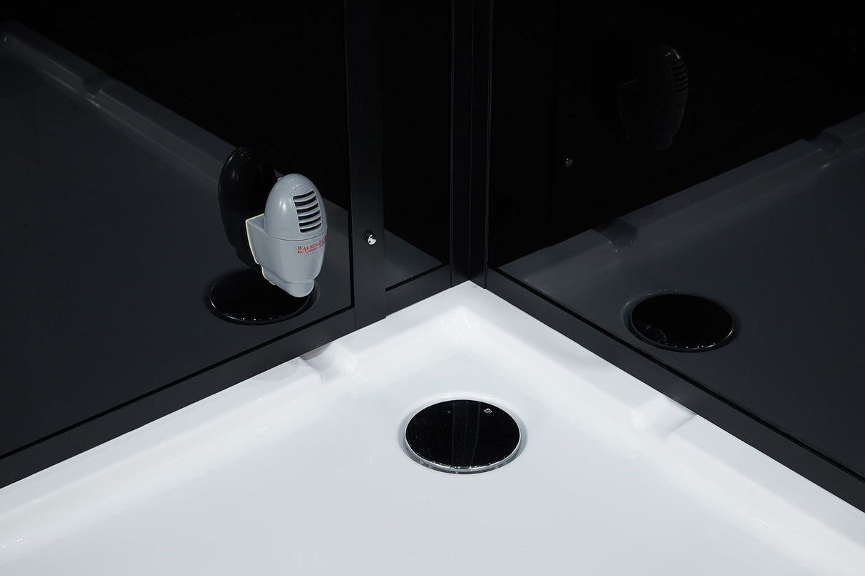 Maya Bath Platinum Lucca-L 47″ × 33″ × 88″ Steam Shower