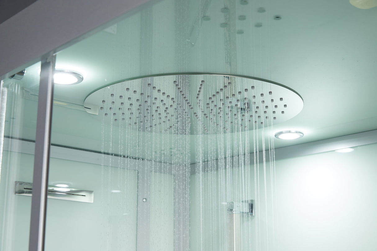 Maya Bath Platinum Lucca-L 47″ × 33″ × 88″ Steam Shower