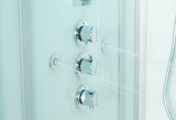 Maya Bath Platinum Lucca‑R 47″ × 33″ × 88″ Steam Shower