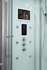 Maya Bath Platinum Lucca-L 47″ × 33″ × 88″ Steam Shower